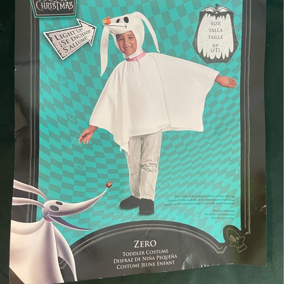 Disney Other Nightmare Before Christmas Zero Costume The Ghost Dog